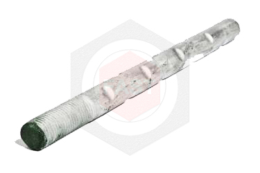 Galvanized Swedged Rod